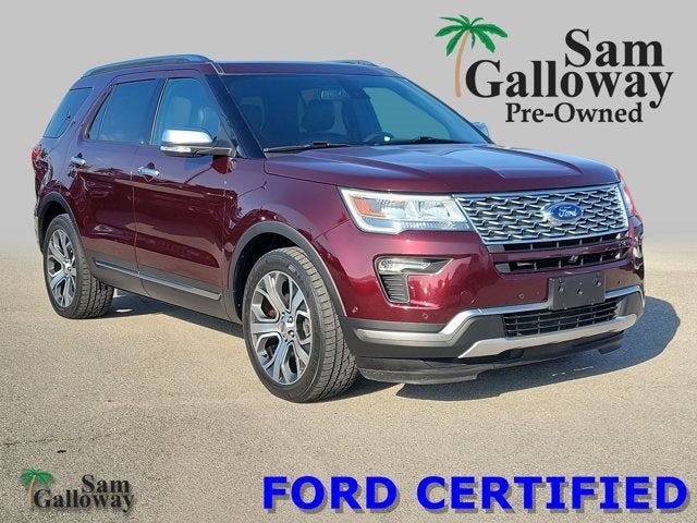 2018 Ford Explorer Platinum