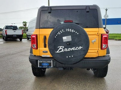 2021 Ford Bronco Black Diamond