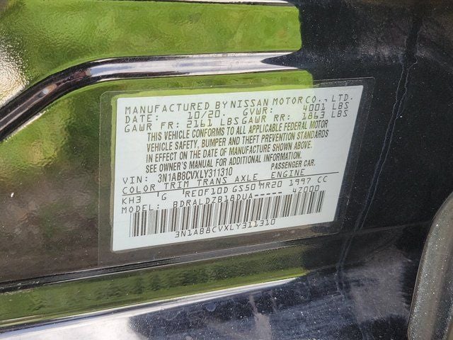 2020 Nissan Sentra SV
