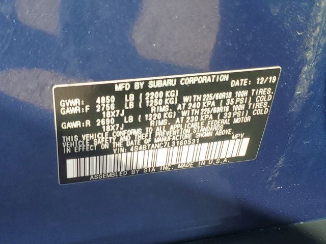 2020 Subaru Outback Limited