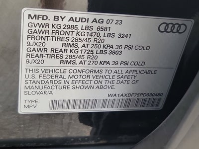 2023 Audi Q7 55 Premium quattro